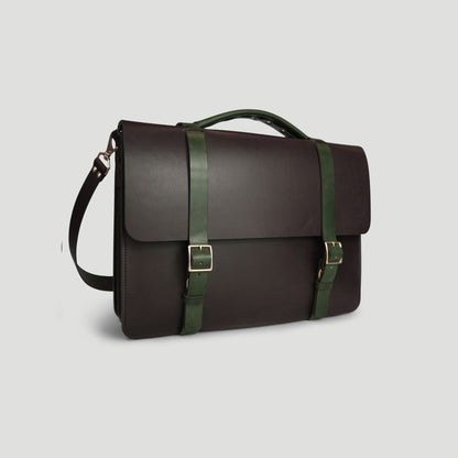 The Duotone - Dark Brown w/ Black