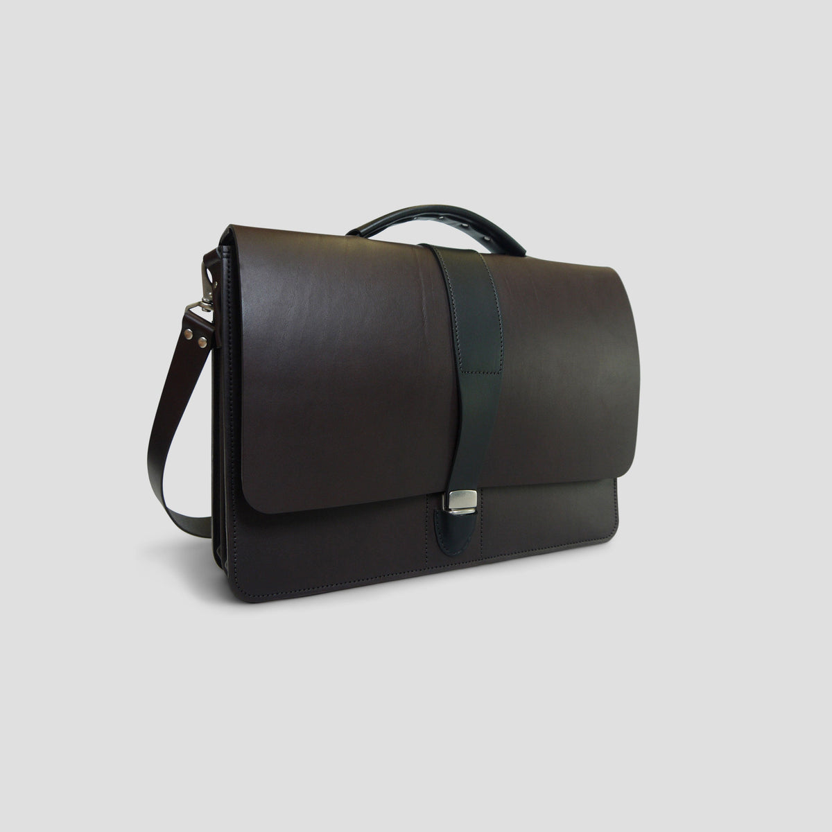 The Kontrast - Dark Brown with Black