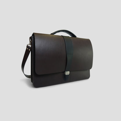 The Kontrast - Dark Brown with Black