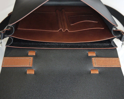 The Duotone - Black with Medium Brown