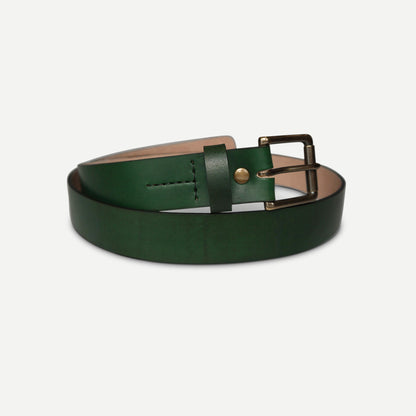 The Calyer - Moss Green with Antique Brass - Size 28