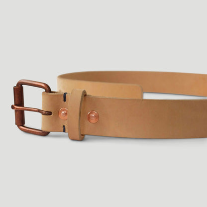 The Ellias - Natural Veg Tan with Copper Finish - Size 31
