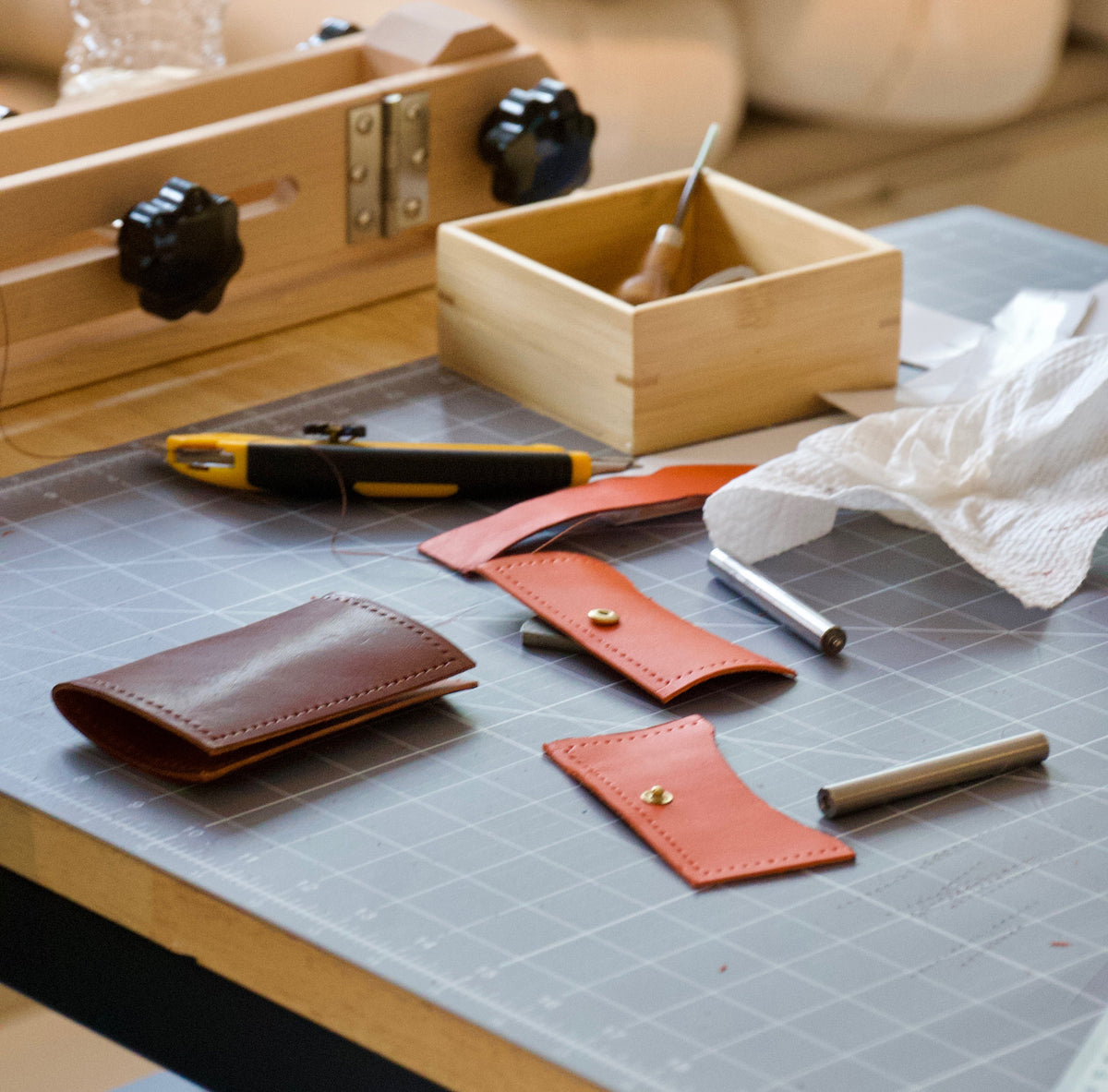 Guided Open Studio: Craft Your Own Leather Goods